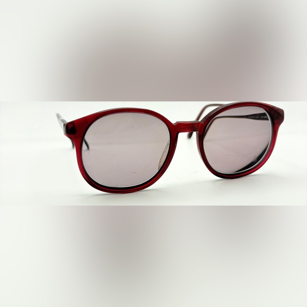 Halifax Burgundy Oval Sunglasses Frames Only
